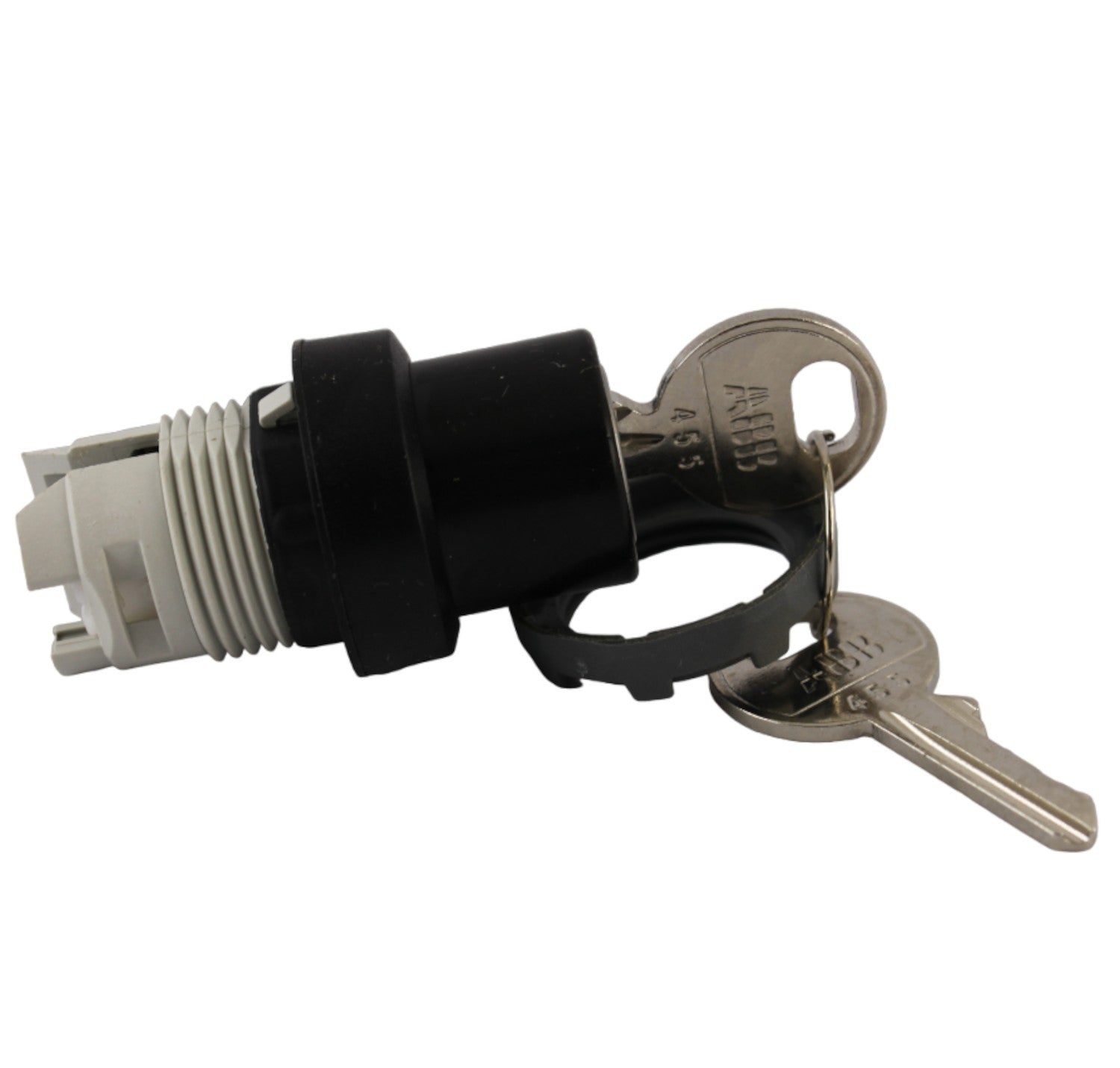 Testa Selettore 3 Posizioni Fisse a Chiave 1-0-2 10:10 Ritorno Centro ABB