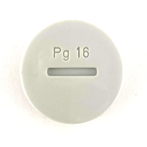 Tappo plastica pg. 16 grigio grigio Aleyay