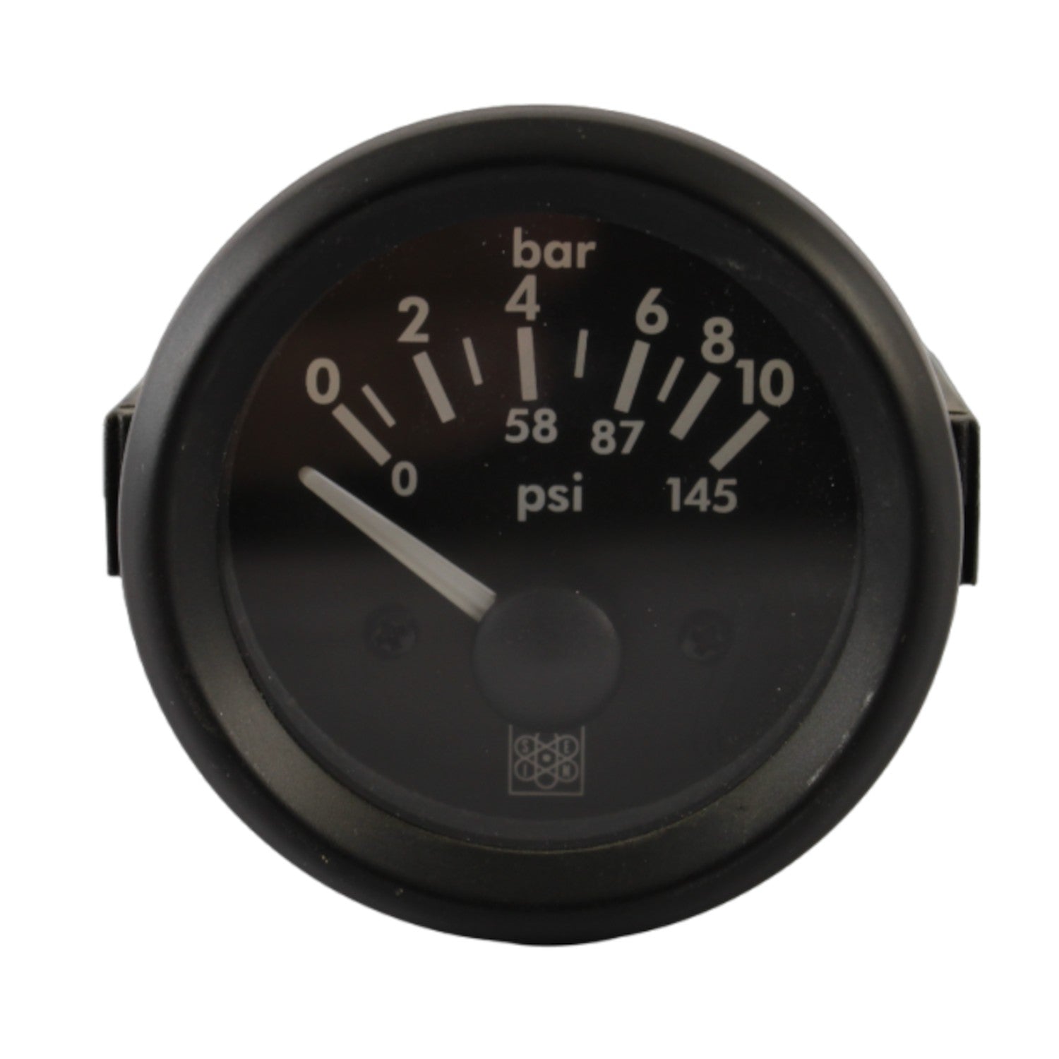 Strumento Manometro 0-10 BAR Taratura Veglia 12V San Giorgio S.E.I.N