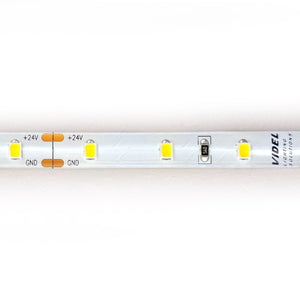 Striscia 60 led 2835 IP65 12W 4000K 24V Videl