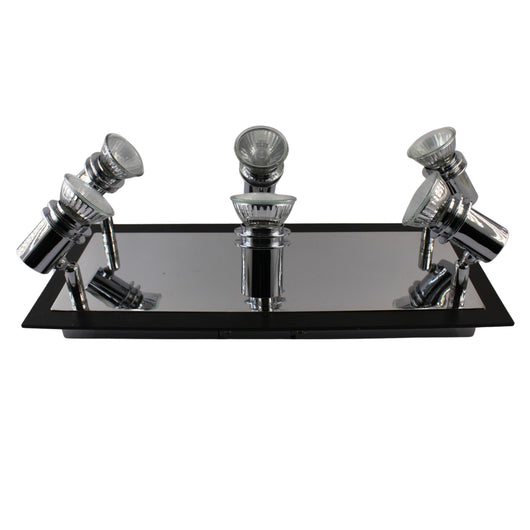 Stecca 6 Faretti MAX 6X50W GU10 - Serie BUDAPEST ALEYAY