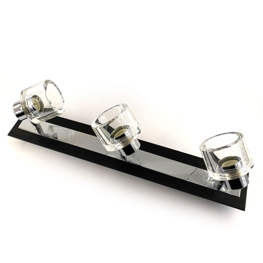 Stecca 3 faretti con vetro max 3X50W GU10 Aleyay