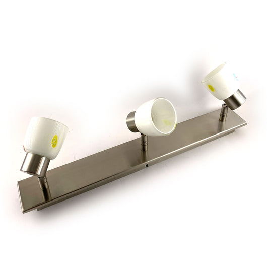 Stecca 3 faretti con vetro max 4X50W GU10 Aleyay