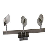 Stecca 3 faretti con vetro G9 MAX 3X40W - serie caracas Aleyay