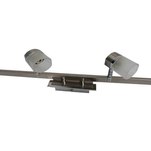 Stecca 4 Faretti con Vetro G9 MAX 4X40W - Serie Caracas ALEYAY