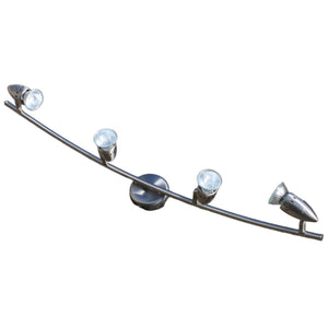 Stecca 4 Faretti MAX 4X50W GU10 - Serie NIZZA ALEYAY