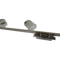 Stecca 4 Faretti con Vetro G9 MAX 4X40W - Serie Caracas ALEYAY