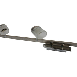 Stecca 4 Faretti con Vetro G9 MAX 4X40W - Serie Caracas ALEYAY