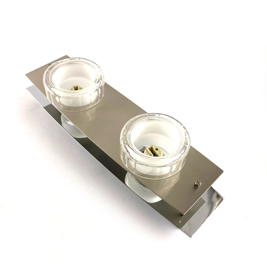 Stecca 2 faretti con vetro max 1X40W G9 Aleyay