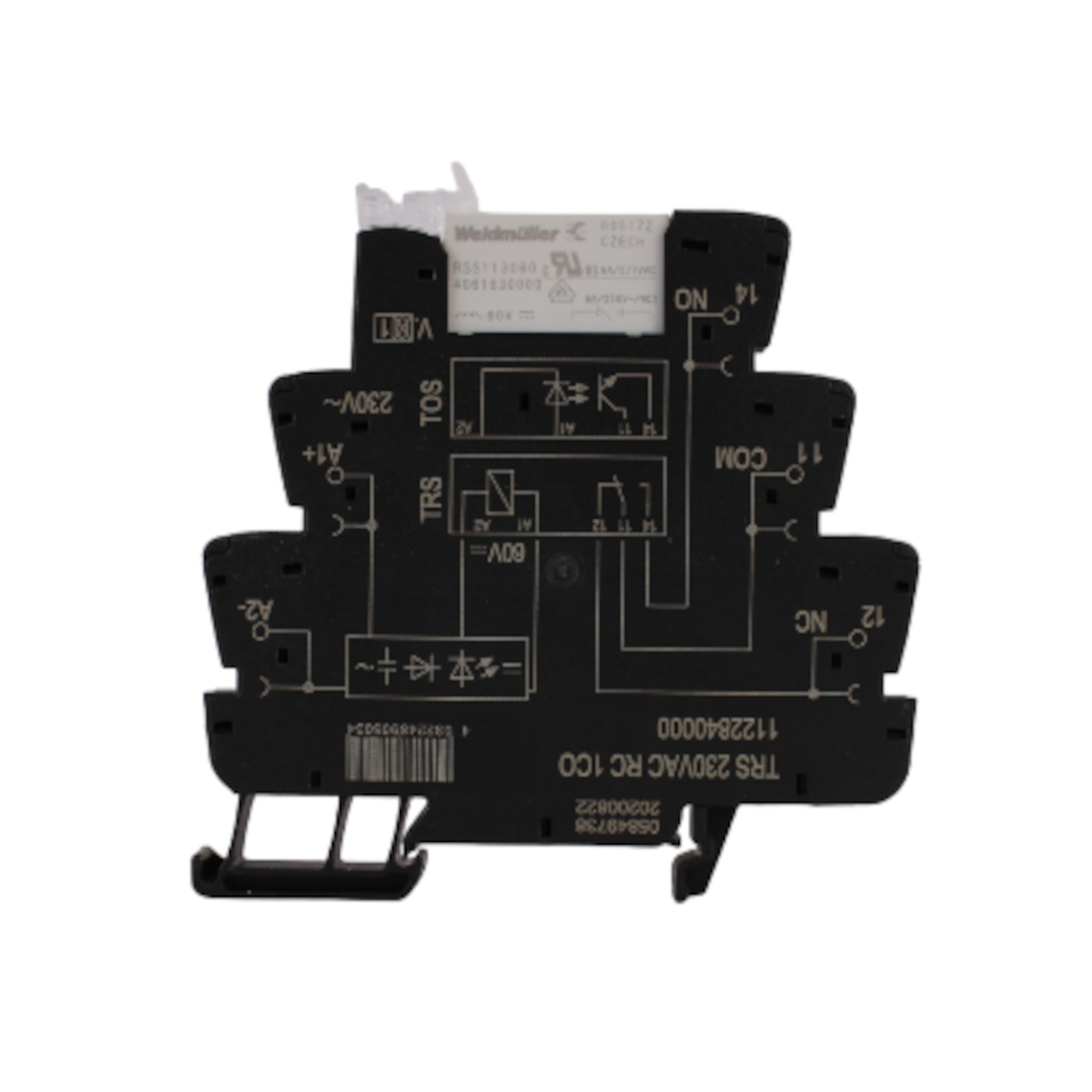 Relè statico 1 via 6A+230 VAC TRS 1CO Weidmuller