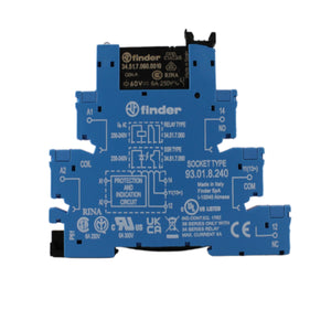 Relè modulo interfaccia 6A 240 VAC/VDC FINDER