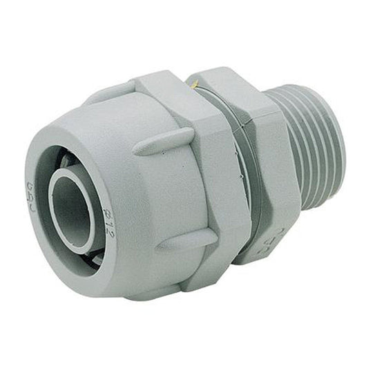 Raccordi plastici per guidacavi in PVC filettatura ISO Bticino