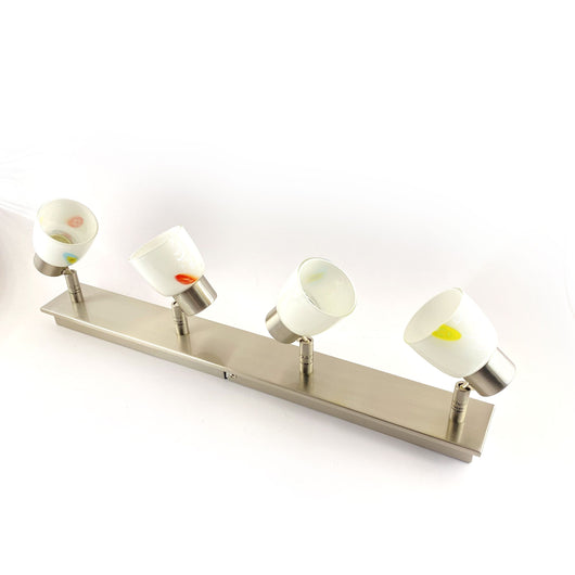 Secca 4 faretti con vetro max 4X50W GU10 aleyay