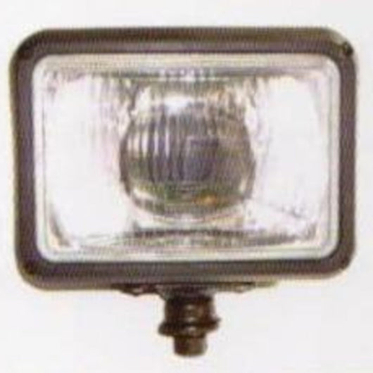 Proiettore rettangolare a piantone 2 luci H4 Aleyay