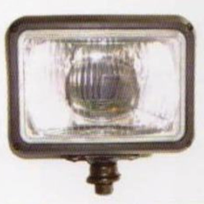 Proiettore rettangolare a piantone 2 luci H4 Aleyay