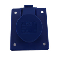 Presa Incasso 32A 2P+T 220V IP44 Flangia 80X97 PCE