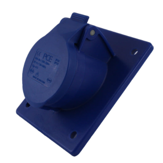 Presa Incasso 32A 2P+T 220V IP44 Flangia 80X97 PCE