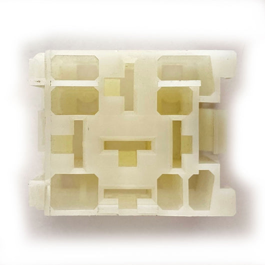 Portarelè 5 vie femmina bianco no staffa Aleyay