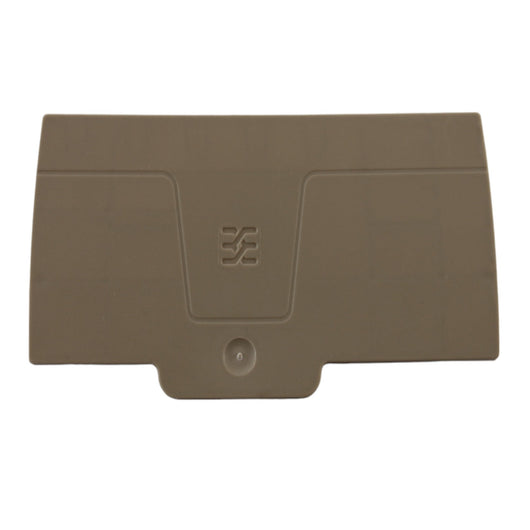 Piastra terminale beige 2,5mmq 1 piano 5 conduttori Weidmller