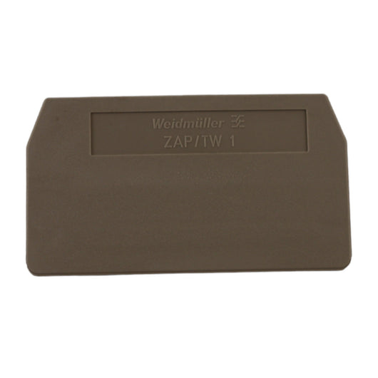 Piastra terminale beige 2,5mmq 1 piano 2 conduttori Weidmller