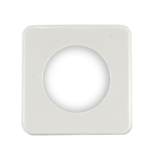 Mostrina singola lucida bianca Videl