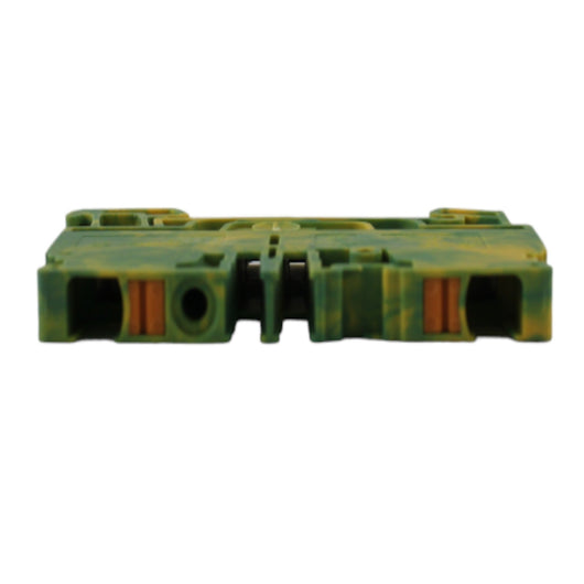 Morsetto passante terra 4mmq 1 piano 2 conduttori Weidmuller