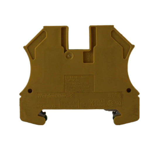 MORSETTO GIALLO VERDE WPE 6,0 WEIDMULLER