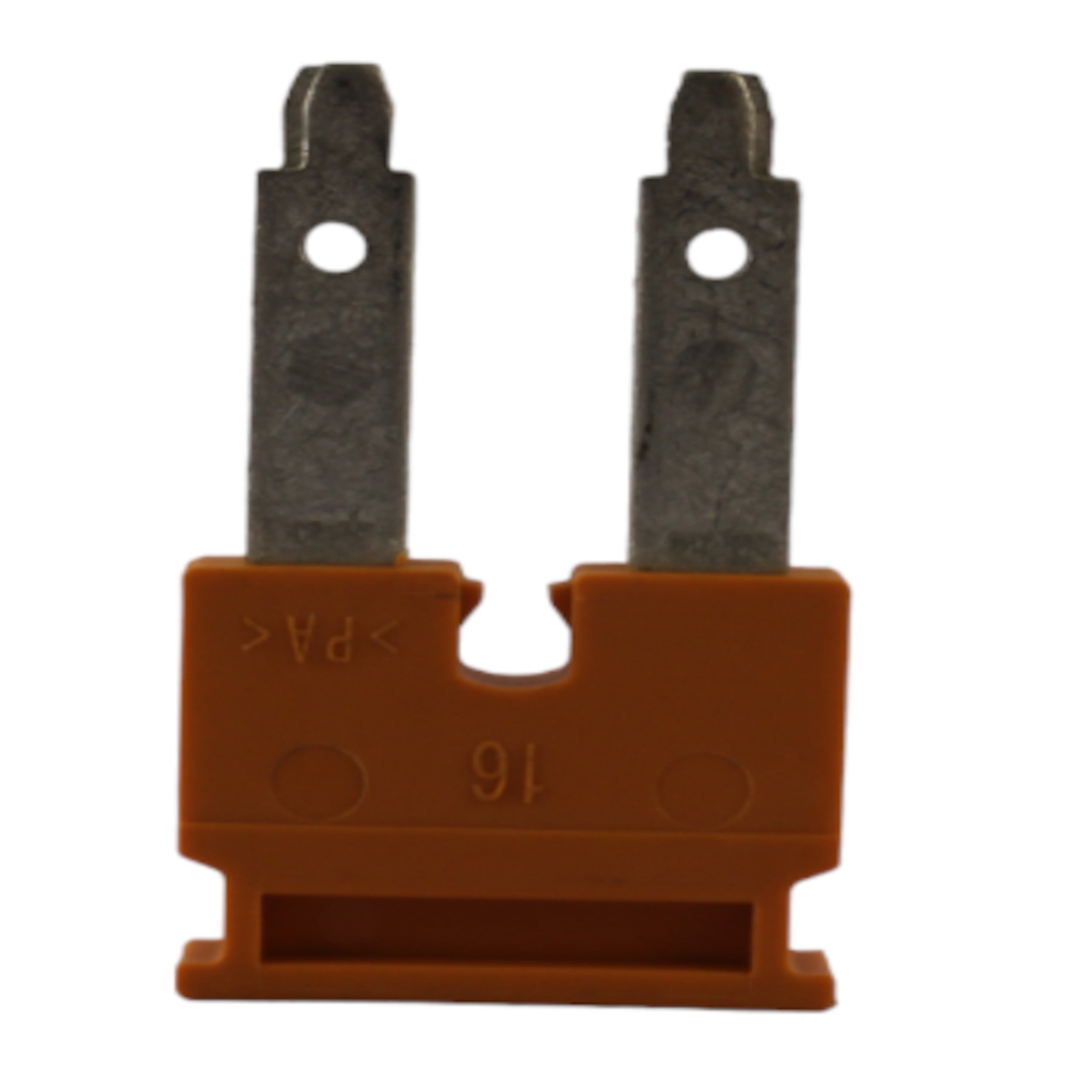 Ponticello a pettine 16mmq collegamento trasversale 2 poli Weidmuller