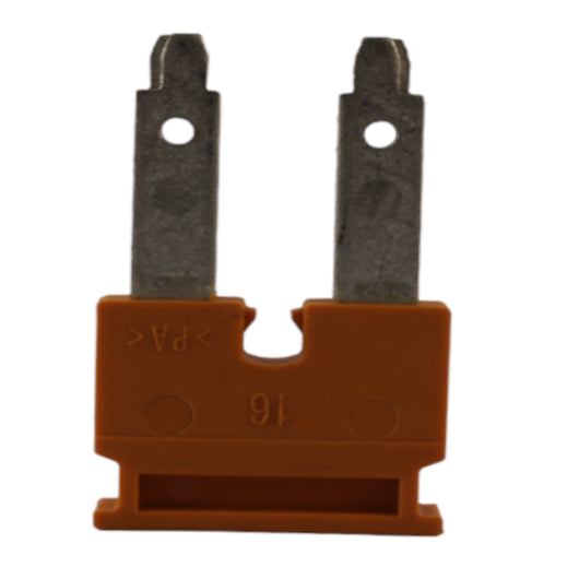 Ponticello a pettine 16mmq collegamento trasversale 2 poli Weidmuller