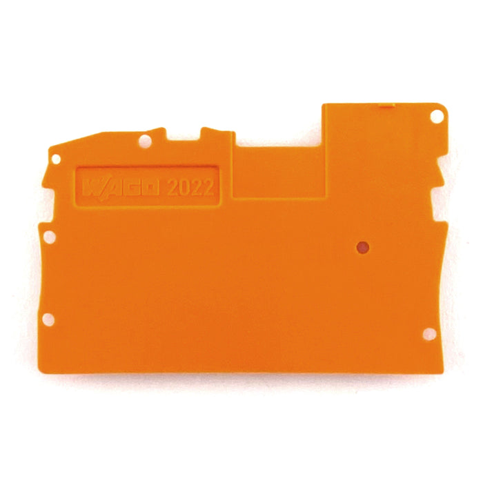 Piastra termica per morsetto arancione 1,5/2,5mmq Wago