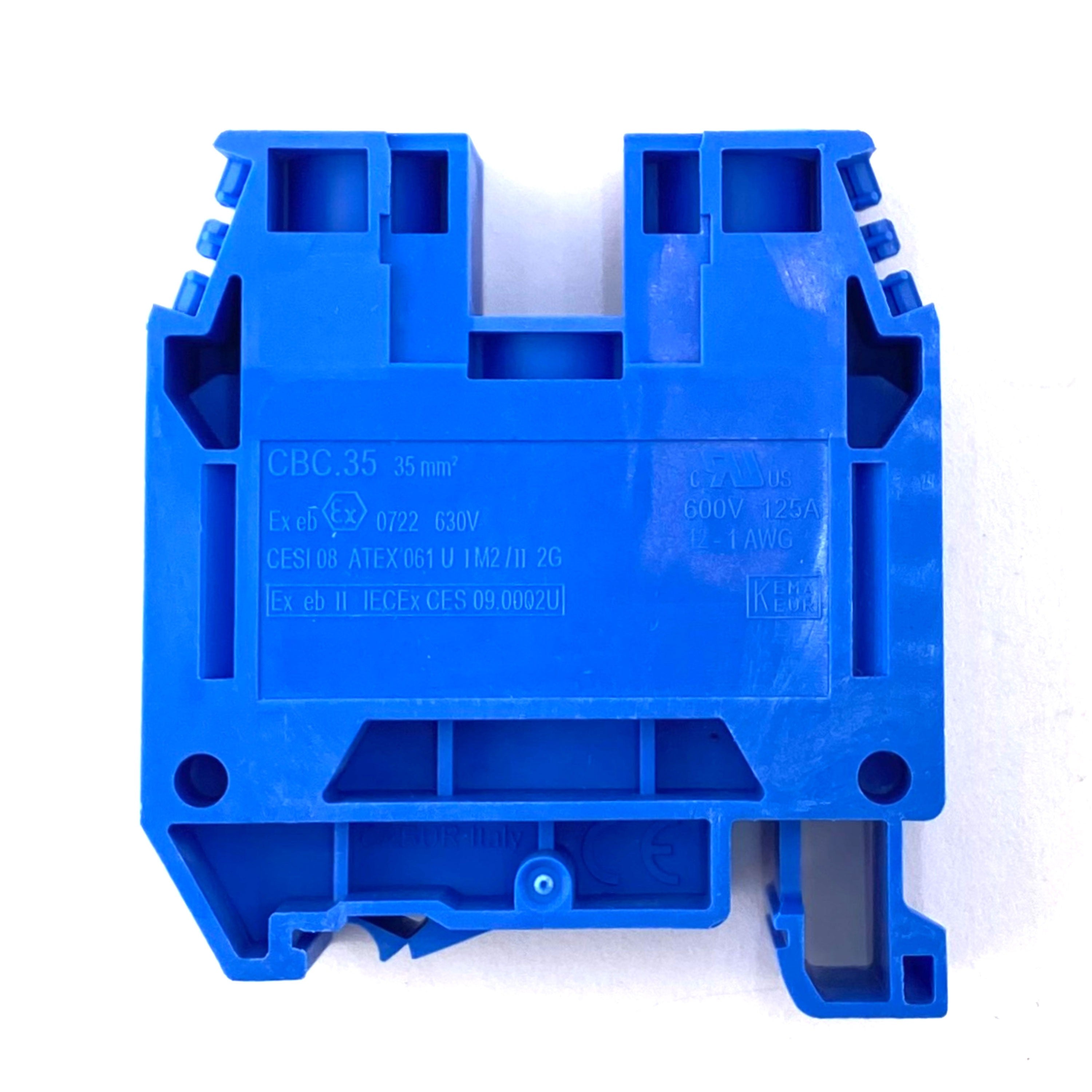 Morsetto potenza blu 35MMQ. Cabur