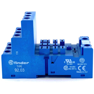 Zoccolo relè portarelè 3 vie Finder