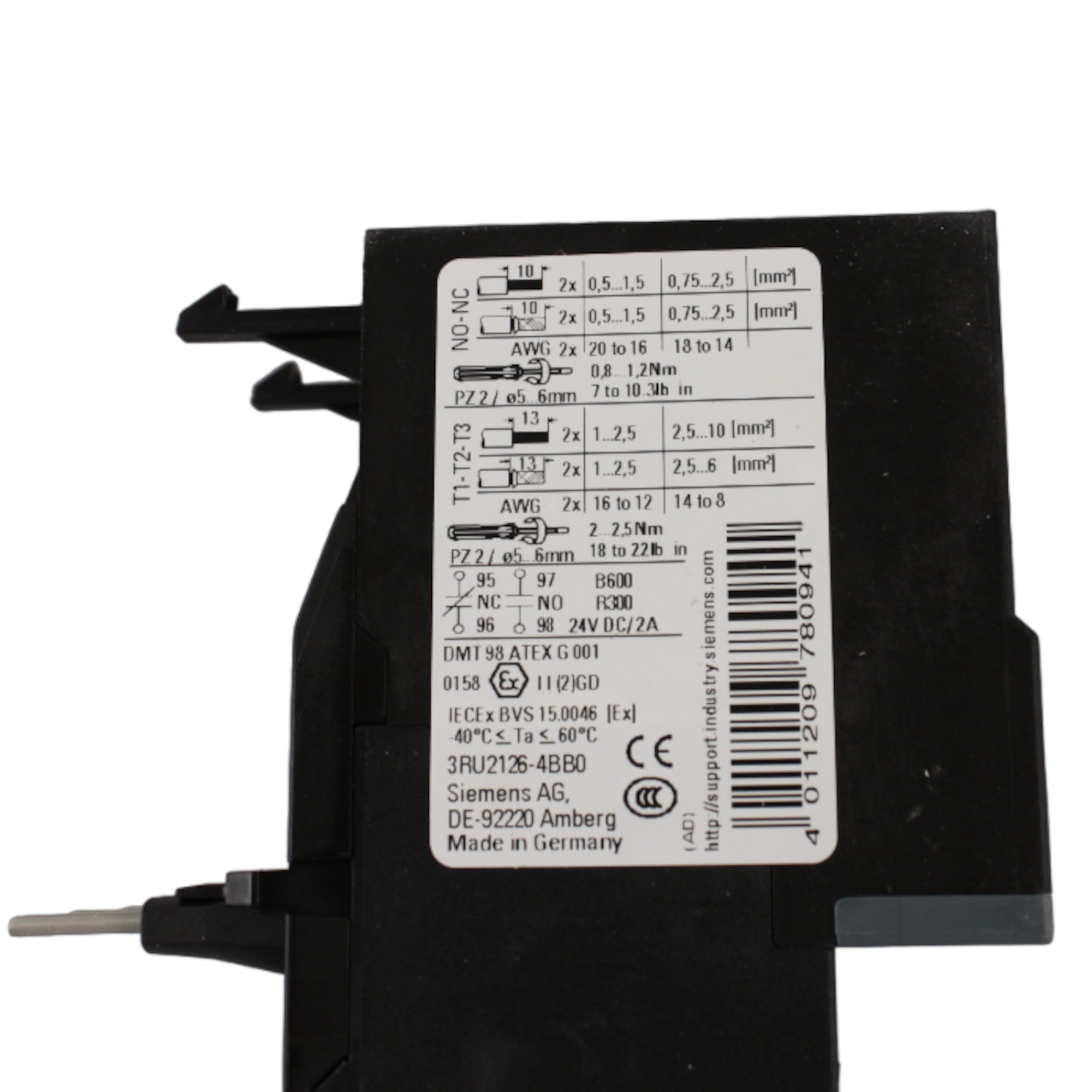 Relè Termico di Sovraccarico 14-20A - SIEMENS