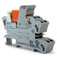 Relè di scambio con zoccolo 24 VAC 2via Wago