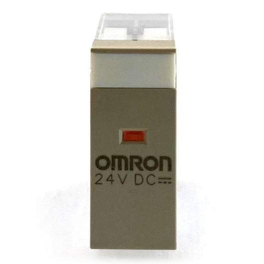 Relè deviatore 24 VDC 2 vie con diodo Omron