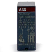 Relè deviatore 12 VDC/16A 2 vie 1 polo Abb