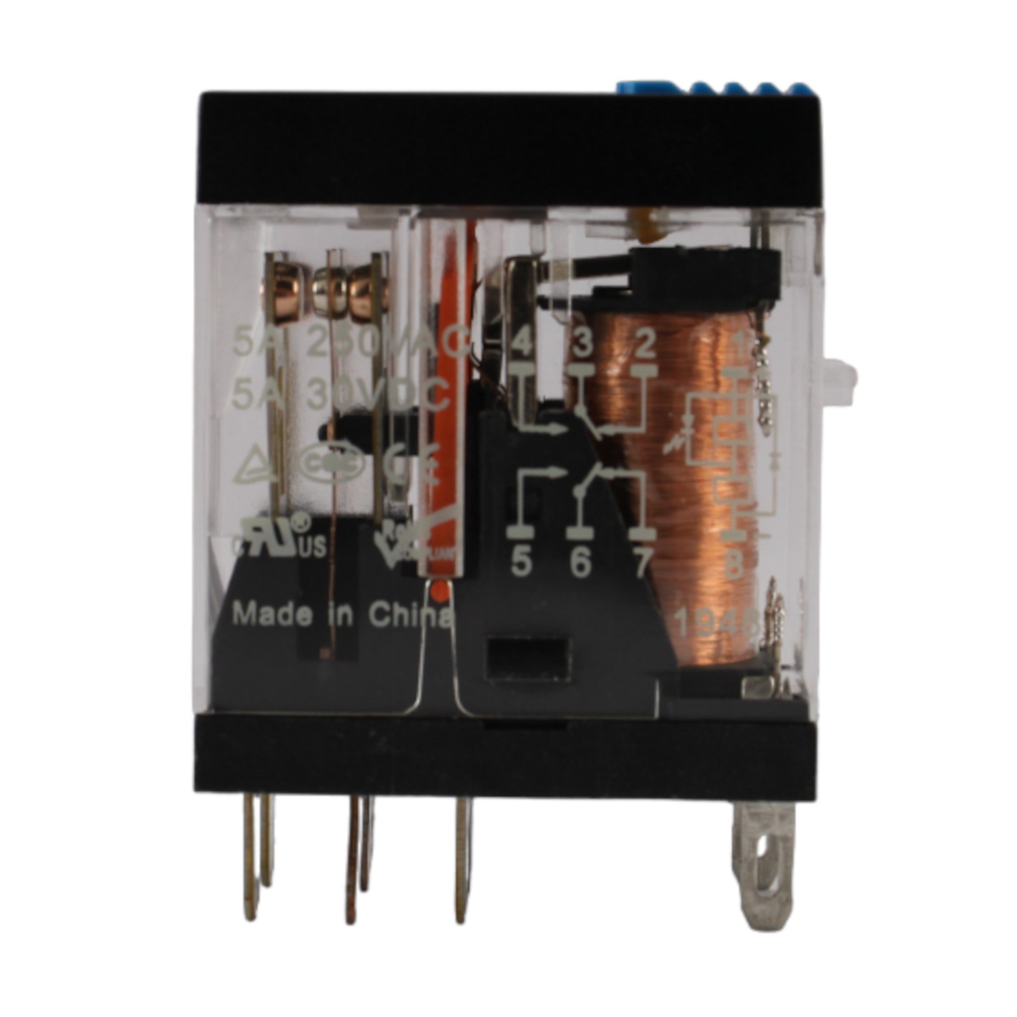 Relè Deviatore 12 VDC/5A 2VIE DRI LTD - WEIDMULLER