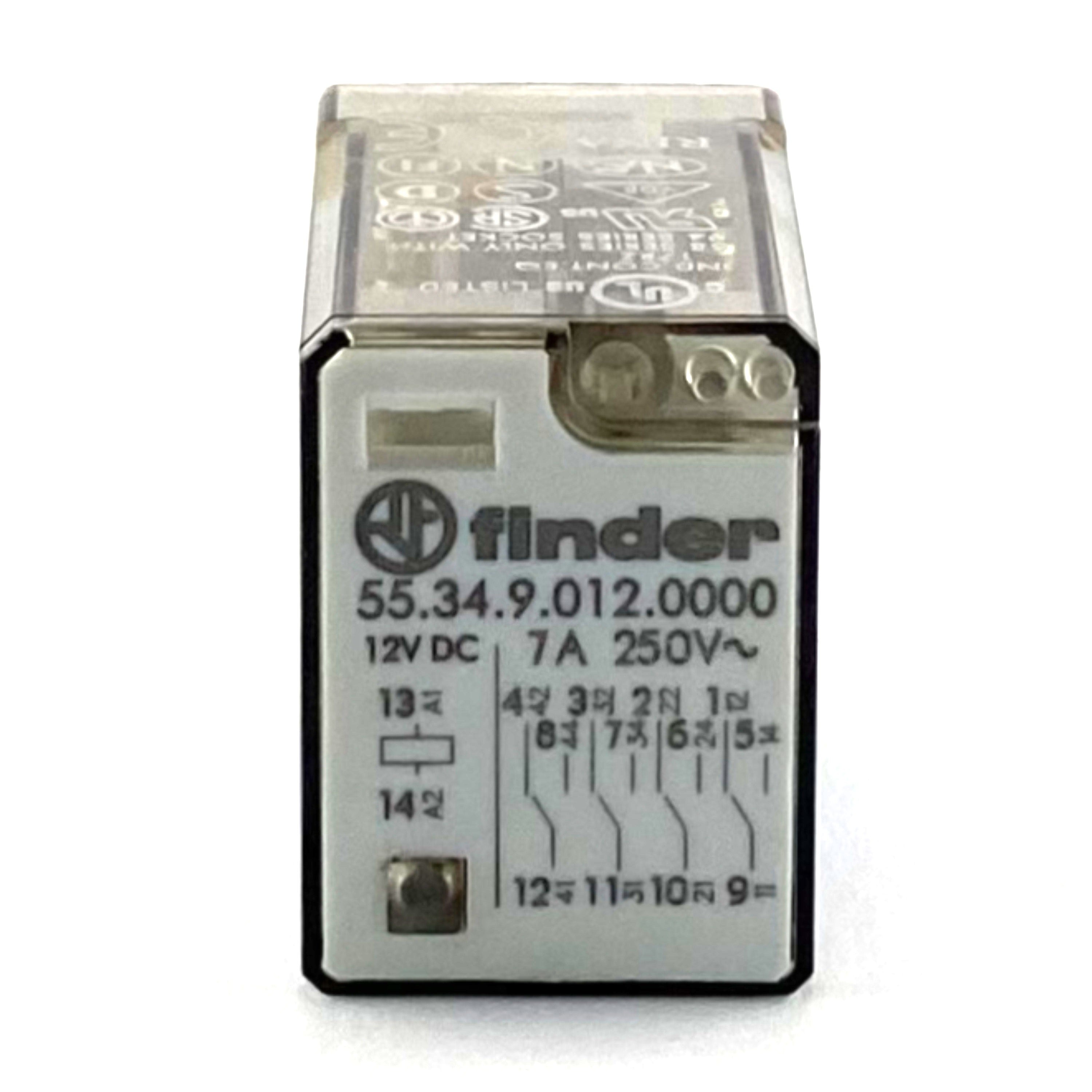 Relè 12 VCC 4 vie Finder