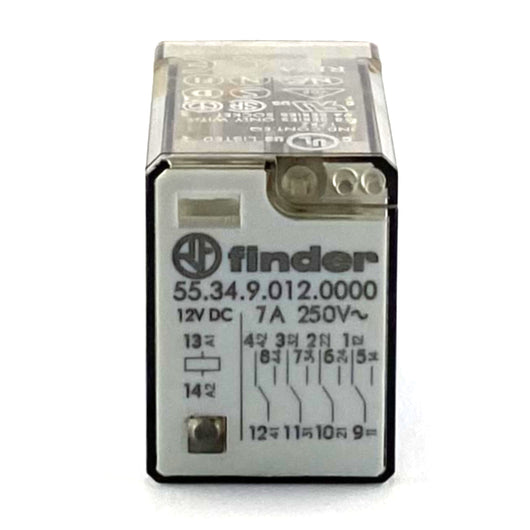 Relè 12 VCC 4 vie Finder