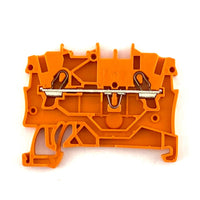 Morsetto passante arancio 1,0mmq. Wago