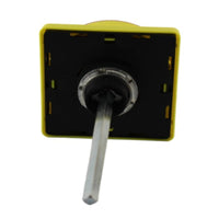 Maniglia 67 X 67 giallo/rosso 1-0-2 lucchettabile (adatto a serie commutatori a camme Phoenix 12, 16, 20) Giovenzana