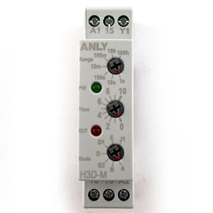 Minirelè temporizzato 12VCC/240VCA Aleyay