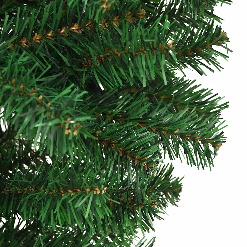 Albero di Natale Artificiale Pre-illuminato Capovolto con Set di Palline 3396880