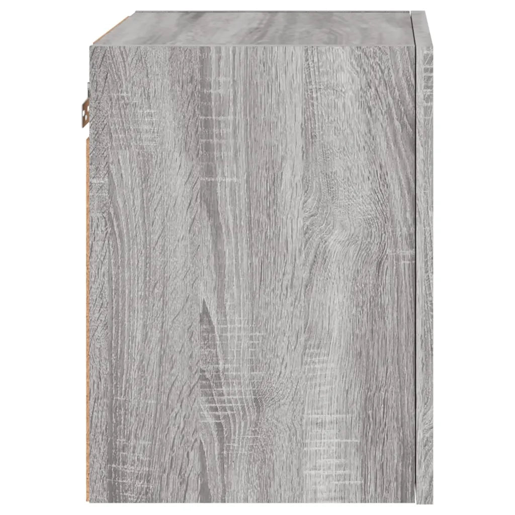 Mobile TV Parete-Credenza per TV sospesa-Console TV  Grigio Sonoma 40,5x30x40 cm Legno Multistrato