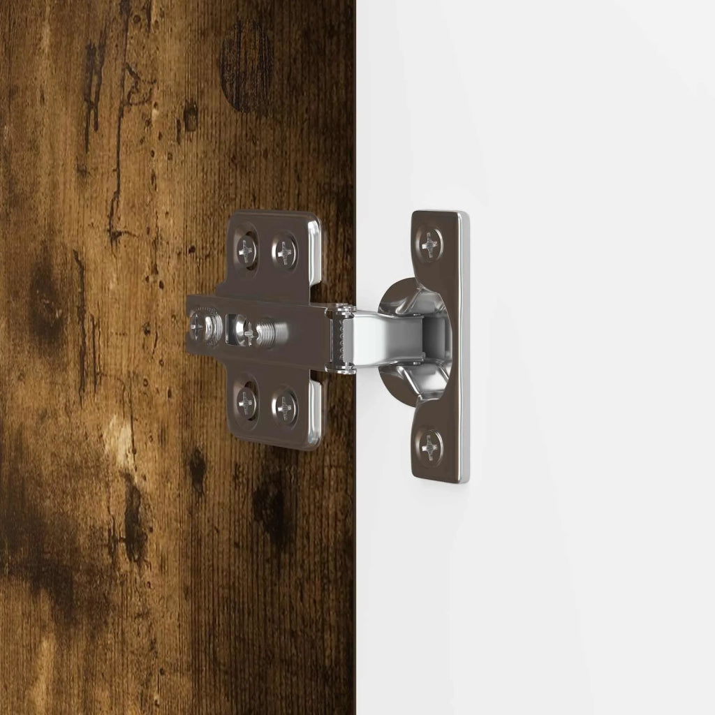 Mobile TV Rovere Fumo 99 x 34,5 x 52 cm Legno ingegnerizzato