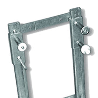 Staffe fissaggio per wc monoblocco