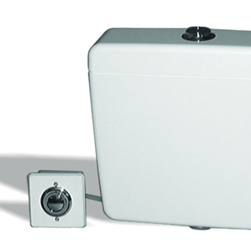 Cassetta di scarico a zaino con comando pneumatico