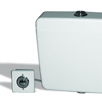 Cassetta di scarico a zaino con comando pneumatico