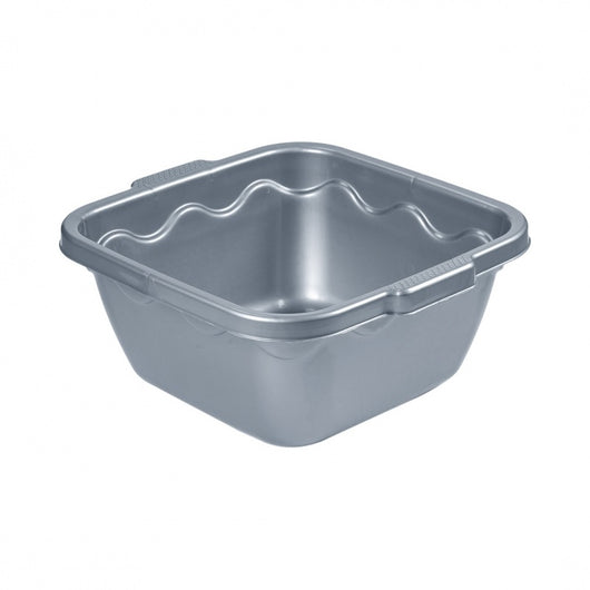 BACINELLA QUADRATA 34CM SILVER.