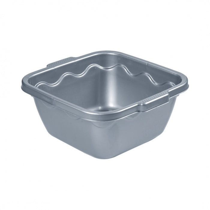 BACINELLA QUADRATA 34CM SILVER.